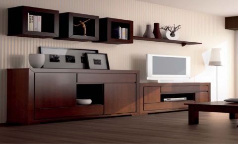 Muebles salón modulares Samzara