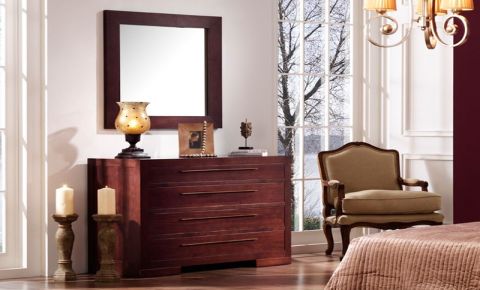 Muebles dormitorio rústicos Milano