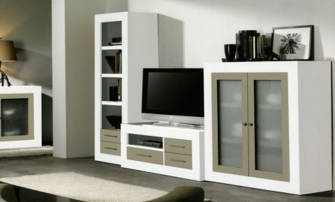 Muebles para comedor de madera lacada