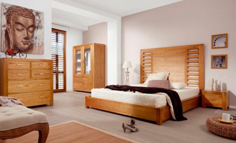 Mueble para dormitorio en madera